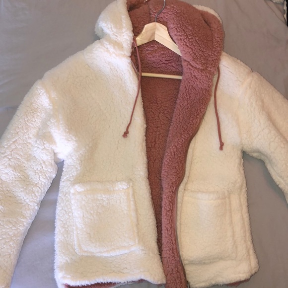 marshalls fuzzy jacket